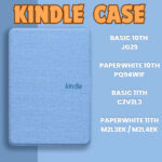 Premium Amazon Kindle 10th Gen basic(J9G29R),11th Gen(C2V2L3),10th paperwhite Case Cover Casing